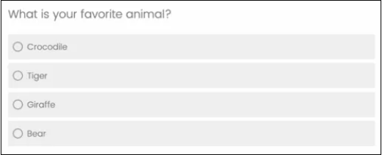 Qualtrics simple survey