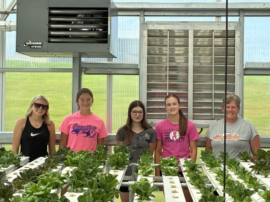 Greenhouse team at Easton Valley