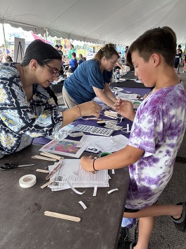 Community STEM Day exhibitor