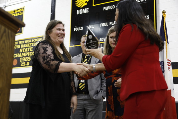 Jessica Howard is the 2027 Iowa Teacher of the Year