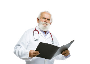 old male doctor image