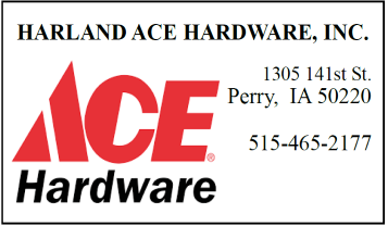 Harland Ace Hardware ad
