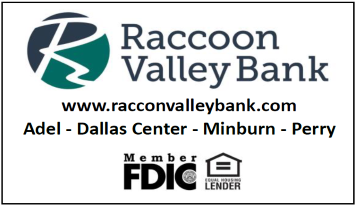 Raccoon River Valley Bank ad