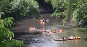 Kayaks on Beaver Creek