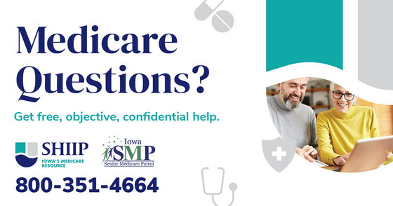 Medicare Questions? Get free, objective, confidential help. Contact SHIIP at 800-351-4664