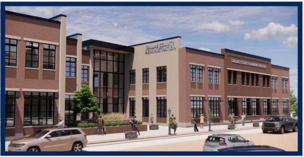 Administration Building Rendering