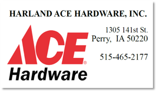 DCCB Ad - Harland Ace Hardware