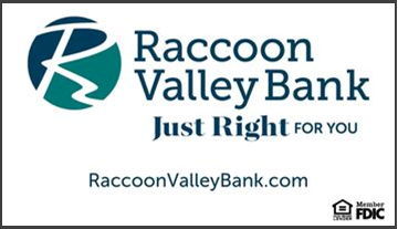 DCCB Ad - Raccoon Valley Bank