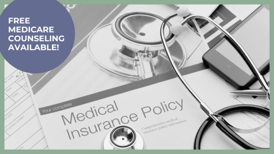 free medicare counseling available!