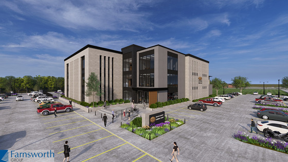 Criminal Court Building Rendering