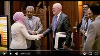 YouTube video of mayors meeting