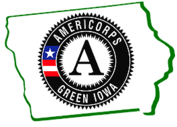 Green Iowa AmeriCorps Logo