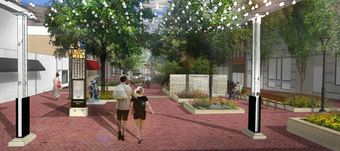 Ped Mall rendering