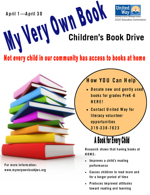 My Very Own Book Drive poster