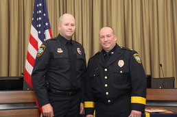 The Police Chief and Sgt. Stevens. 