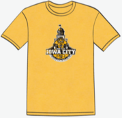 Yellow RAGBRAI shirt for sale