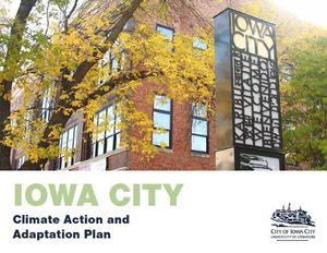 Iowa City Climate Action Plan image