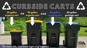Different curbside carts available