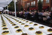 food at the Farm to Street dinner