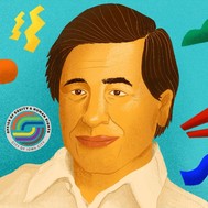 An illustration of labor leader and civil rights legend Cesar Chavez is shown. 