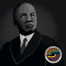 Carter G. Woodson is shown. 