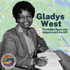 An image of Gladys West is shown. 