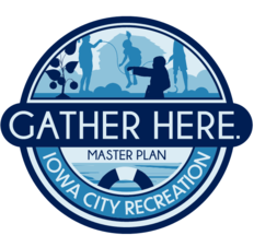 The logo for Parks and Recreation's Master Plan. 