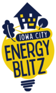 A logo for the Energy Blitz