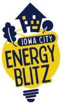 A logo for the Energy Blitz