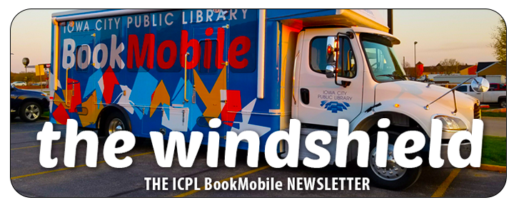 ICPL March Bookmobile Newsletter header