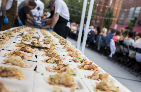 a photo from the farm to street event