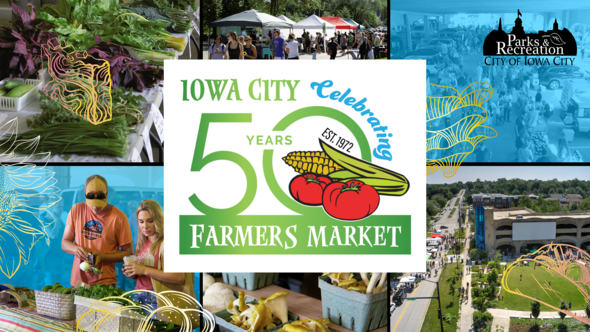 Iowa City Farmers Market Anniversary Event- 7:30 a.m to noon on Aug. 27