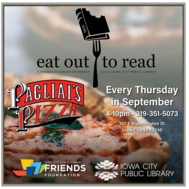Eat Out to Read at Pagliai's Pizza