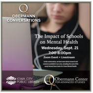The Impact of Schools on Mental Health: An Obermann Conversation