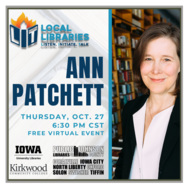 Local Libraries LIT: Ann Patchett