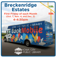 ICPL Bookmobile at Breckenridge Estates
