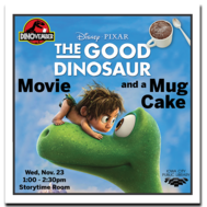 Movie & a Mug Cake: DINOvember Edition