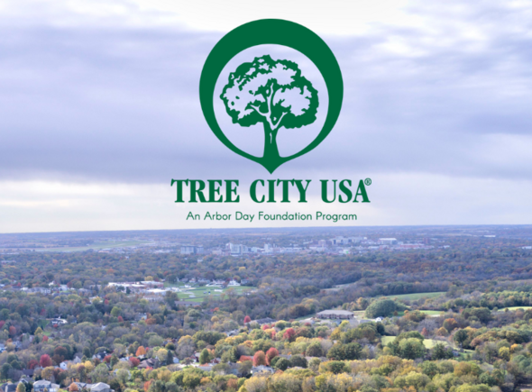 Tree City USA logo. 