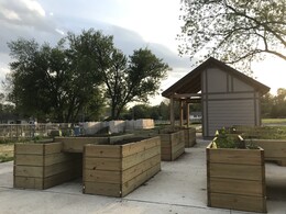 accessible garden beds at Chadek Green