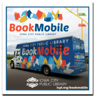 The ICPL Bookmobile at the Johnson County Fair 