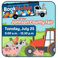 ICPL Bookmobile @ the Johnson County Fair 