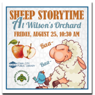 Sheep Storytime at Wilson's Orchard