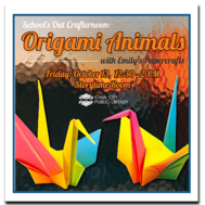 School's Out Crafternoon: Origami Animals with Emily's Papercrafts