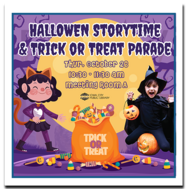 Halloween Storytime & Trick or Treat Parade