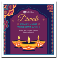 Diwali Family Night with Iowa Andhi