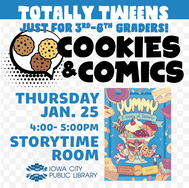 Totally Tweens Comics & Cookies: “Yummy: A History of Desserts”