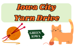 graphic for Green Iowa's Yarn Drive