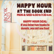 Happy Hour Book Sale at The Book End