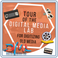 Tour of the Digital Media Lab for Digitizing Old Media