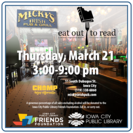 Eat Out to Read at Mickey's Irish Pub
